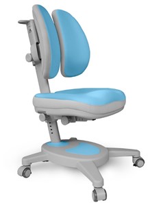 Кресло детское Mealux Onyx Duo (Y-115) BLG, голубой + серый в Шадринске