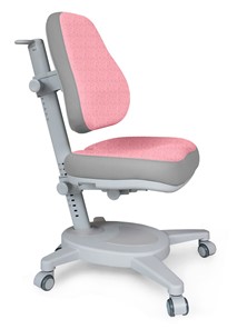 Растущее кресло Mealux Onyx (Y-110) G + DPG  - серое + чехол розовый с серыми вставками в Шадринске