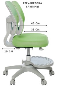 Кресло Holto-22 зеленое в Шадринске - предосмотр 3