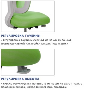 Кресло Holto-22 зеленое в Шадринске - предосмотр 8