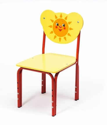 Детский стул Солнышко (Кузя-СОЛ(1-3)ЖКр) в Кургане - изображение