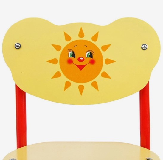 Детский стул Солнышко (Кузя-СОЛ(1-3)ЖКр) в Кургане - изображение 1