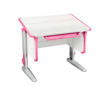 Детский стол-трансформер СУТ-41 Рамух/Серый/розовый в Кургане