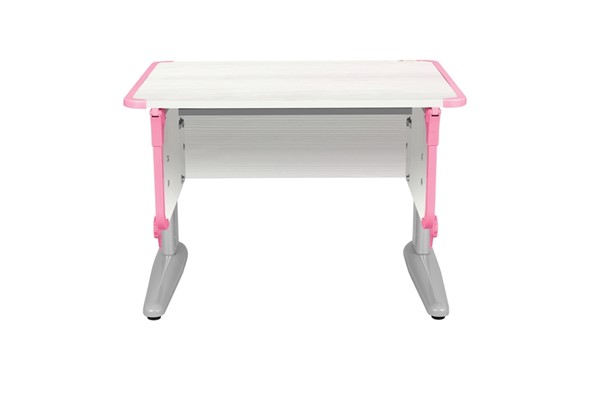 Растущий стол 4/75 (СУТ.41) Рамух белый/серый/розовый в Кургане - изображение