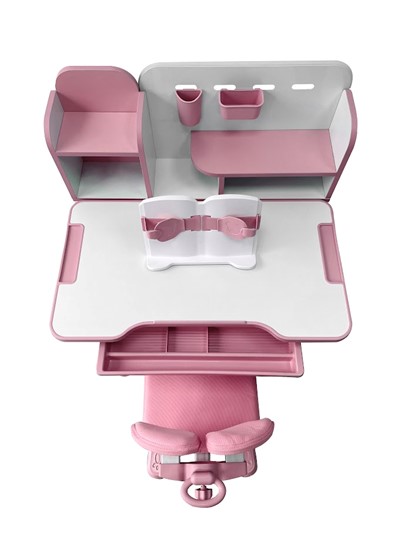 Парта растущая + стул Vivo Pink FUNDESK в Шадринске - изображение 6