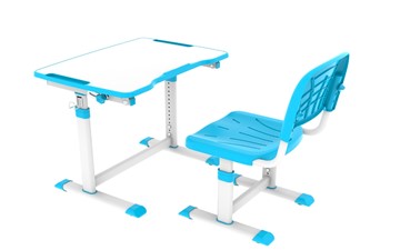 Растущий стол и стул Olea blue в Шадринске - предосмотр