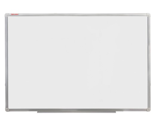 Доска магнитная настенная BRAUBERG 100х150 см, алюминиевая рамка в Шадринске - изображение
