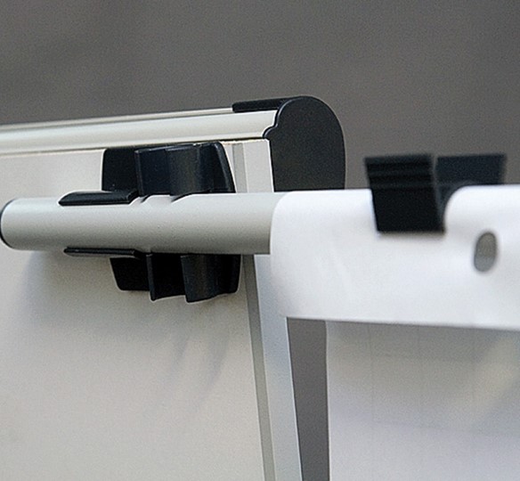 Доска-флипчарт на колесах 2х3, TF02/2011, 70x100 см, передвижная, держатели для бумаги в Шадринске - изображение 5