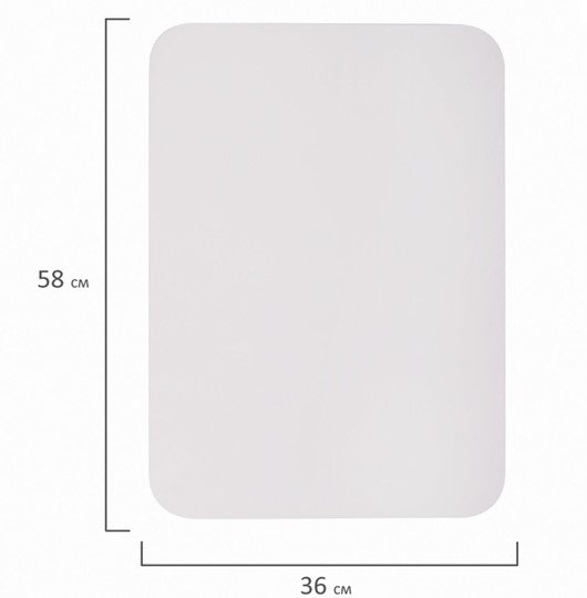 Доска магнитно-маркерная на холодильник BRAUBERG, 58х36 см с маркером, магнитом и салфеткой в Шадринске - изображение 8