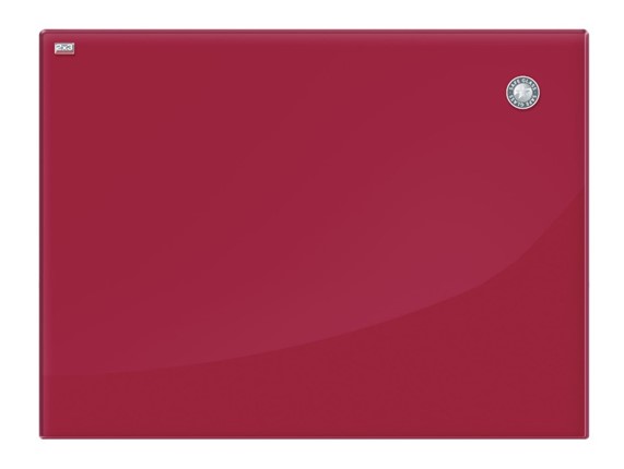 Доска магнитная настенная 2х3 OFFICE TSZ86 R, 60x80 см, красная в Шадринске - изображение