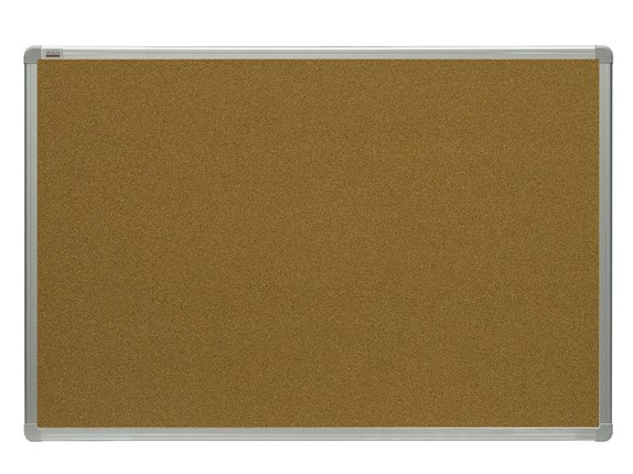 Пробковая доска для объявлений 2х3 OFFICE, TСA129, 90х120 см, алюминиевая рамка в Шадринске - изображение