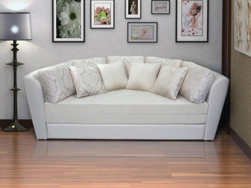 Круглый диван-кровать Смайл в Шадринске - изображение
