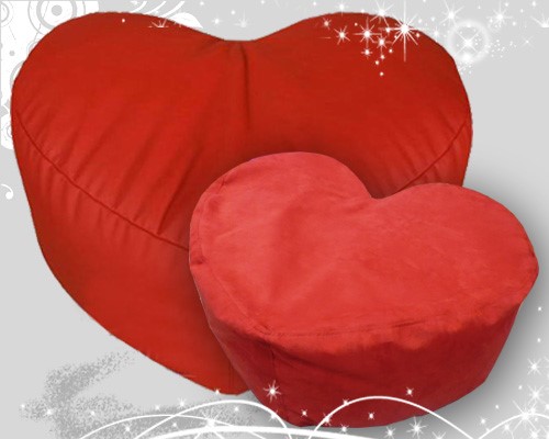 Кресло-мешок Сердце-пуф в Кургане - изображение