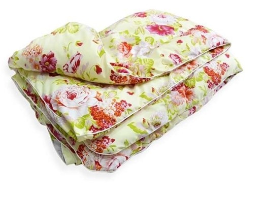 Стеганое одеяло ЭКОНОМ в вакуумной упаковке, полиэстер в Шадринске - изображение